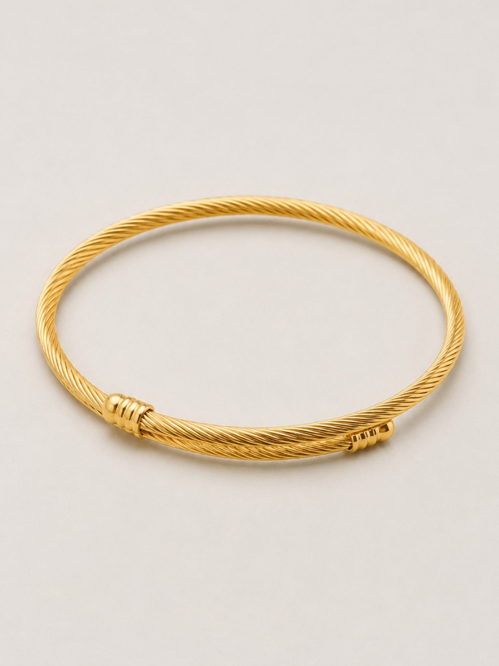 New! Gold Twist Wrap Bracelet NWOT